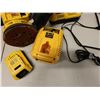 Image 12 : Qty 2 DeWalt Power Tools, Battery, Case & 2 Chargers: DCW210 Palm Sander & DC825 Impact Driver
