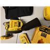 Image 4 : Qty 2 DeWalt Power Tools, Battery, Case & 2 Chargers: DCW210 Palm Sander & DC825 Impact Driver