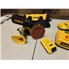 Image 8 : Qty 2 DeWalt Power Tools, Battery, Case & 2 Chargers: DCW210 Palm Sander & DC825 Impact Driver