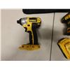 Image 9 : Qty 2 DeWalt Power Tools, Battery, Case & 2 Chargers: DCW210 Palm Sander & DC825 Impact Driver