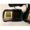 Image 2 : Qty 2 DeWalt Chargers & Carry Case