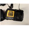 Image 3 : Qty 2 DeWalt Chargers & Carry Case