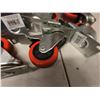 Image 2 : Qty 8 Everbilt Caster Wheels & DeWalt Carry Case