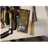 Image 4 : Multiple Hand Tools in Tray: Stapler, Quick Change Chuck, Wrenches, Power Monitor, etc