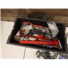 Image 8 : Multiple Hand Tools in Tray: Stapler, Quick Change Chuck, Wrenches, Power Monitor, etc
