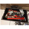 Image 9 : Multiple Hand Tools in Tray: Stapler, Quick Change Chuck, Wrenches, Power Monitor, etc