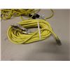 Image 2 : Qty 2 Heavy Duty Extension Cords w/ Misc Fittings