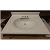 Image 1 : Newport Sink & Countertop w/ Backsplash 24" x 18"