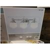 Image 4 : Qty 4 Hampton Bay 3-Light Vanity Fixtures in Boxes