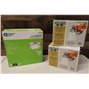 Image 1 : Qty 2 Hampton Bay Vanity Fixtures & Commercial Electric Ceiling Light New in Box