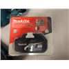 Image 2 : Qty 2 Makita Power Tools, Battery, Case & Power Source: XBU05 Blower Base & XRJ01 Reciprocating Saw