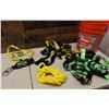 Image 1 : Multiple Miller Harnesses, Sofstop, Carabiners, Rope, etc