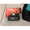 Image 16 : Qty 6 Makita Batteries, 1 Charger & Carry Case