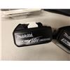 Image 3 : Qty 6 Makita Batteries, 1 Charger & Carry Case