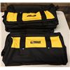 Image 1 : Qty 4 DeWalt Carry Cases 21" x 11"