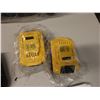 Image 3 : Qty 2 DeWalt Batteries, Charger & Carry Case