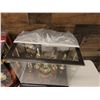 Image 14 : Qty 2 Metal Carving Dream Helmets in Display Cases 17" x 17"H