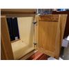 Image 3 : Wooden 2-Door Vanity Cabinet 30" x 22" x 33"H