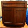 Image 1 : Wooden 2-Door Vanity Cabinet 30" x 25" x 34"H