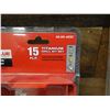 Image 3 : Milwaukee 48-89-4650 Drill Bit Set, 49-22-1110 Sawzall Blades & 48-22-1020 Hammer Tacker New in Pack