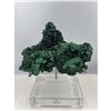 Image 1 : 8 X 5 INCH VELVET MALACHITE SPECIMEN
