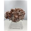 Image 1 : 9 1/2 X 10 INCH RARE LARGE PAGODA  CHOCOLATE CALCITE SPECIMEN