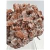 Image 6 : 9 1/2 X 10 INCH RARE LARGE PAGODA  CHOCOLATE CALCITE SPECIMEN