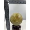 Image 7 : 19 INCH CIRCUMFERENCE NATURAL CITRINE SPHERE FROM BRAZIL