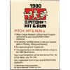 Image 2 : 1980 TOPPS BURGER KING PITCH, HIT & RUN SET