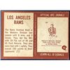 Image 2 : 1964 PHILADELPHIA CHEWING GUM L.A. RAMS