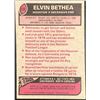 Image 2 : 1977 TOPPS ELVIN BETHEA (HOF)