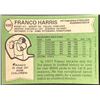 Image 2 : 1978 TOPPS FRANCO HARRIS (HOF)