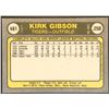 Image 2 : 1981 FLEER KIRK GIBSON ROOKIE CARD