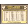 Image 2 : 1981 FLEER REGGIE JACKSON (HOF) - ERROR CARD