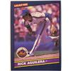 Image 1 : 1986 LEAF RICK AGUILERA ROOKIE CARD