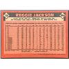 Image 2 : 1986 TOPPS REGGIE JACKSON (HOF)