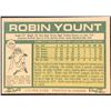 Image 2 : 1977 O-PEE-CHEE ROBIN YOUNT (HOF)