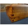 Image 17 : Fine Curly Koa Wood Jewelry Box Signed by Artist Purchased from Martin & MacArthur 12" x 8.5" x 5.5"