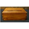 Image 1 : Fine Curly Koa Wood Jewelry Box Signed by Artist Purchased from Martin & MacArthur 12" x 8.5" x 5.5"