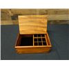 Image 3 : Fine Curly Koa Wood Jewelry Box Signed by Artist Purchased from Martin & MacArthur 12" x 8.5" x 5.5"