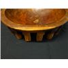 Image 14 : Large Vintage Wooden Kava Bowl 21" Dia, 5.75"H
