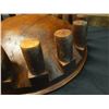 Image 18 : Large Vintage Wooden Kava Bowl 21" Dia, 5.75"H