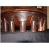 Image 8 : Large Vintage Wooden Kava Bowl 21" Dia, 5.75"H