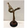 Image 2 : Limited Edition Art Sculpture Titled "Elena" by Artist Richard Macdonald w/ COA 10" Dia, 19.5"H