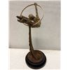 Image 4 : Limited Edition Art Sculpture Titled "Elena" by Artist Richard Macdonald w/ COA 10" Dia, 19.5"H