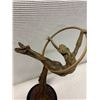 Image 5 : Limited Edition Art Sculpture Titled "Elena" by Artist Richard Macdonald w/ COA 10" Dia, 19.5"H