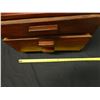 Image 16 : Wooden 3-Drawer Side Table 19" x 12" x 15"H