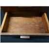Image 5 : Wooden 3-Drawer Side Table 19" x 12" x 15"H