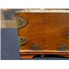 Image 13 : Wooden Chest w/ Interior Tray & Metal Hardware 16" x 10" x 9"H