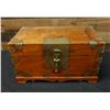 Image 1 : Wooden Chest w/ Interior Tray & Metal Hardware 16" x 10" x 9"H